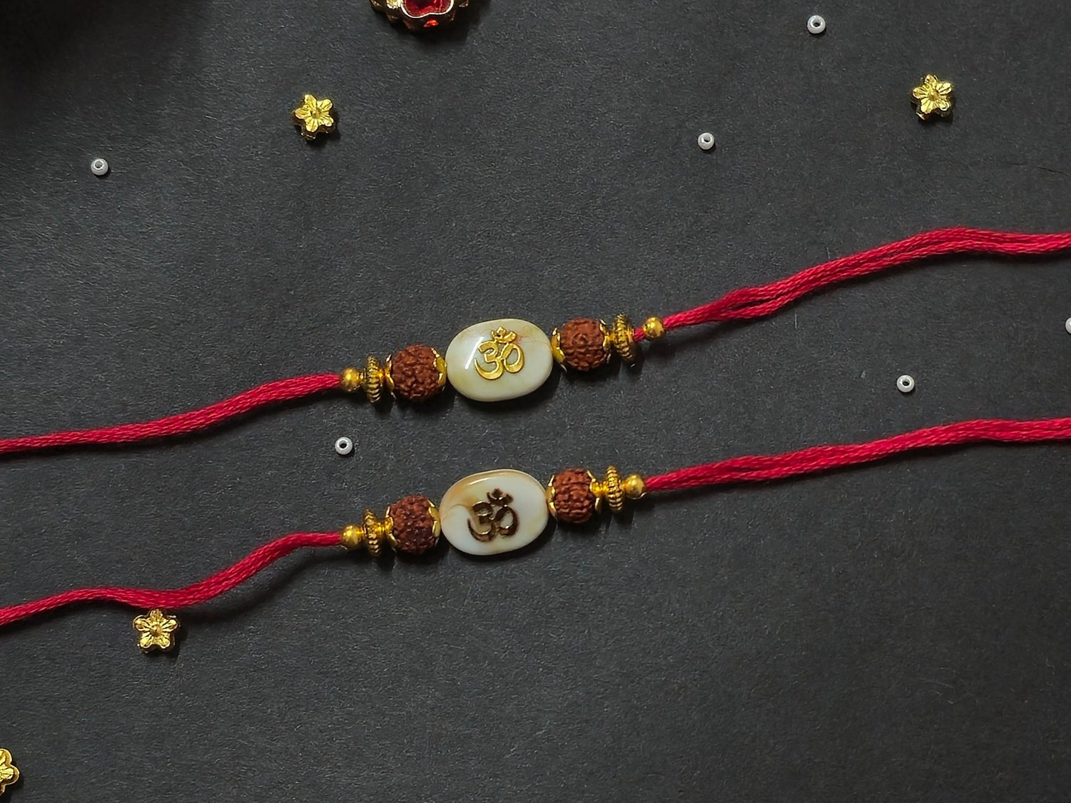 Om Rudraksha Rakhi
