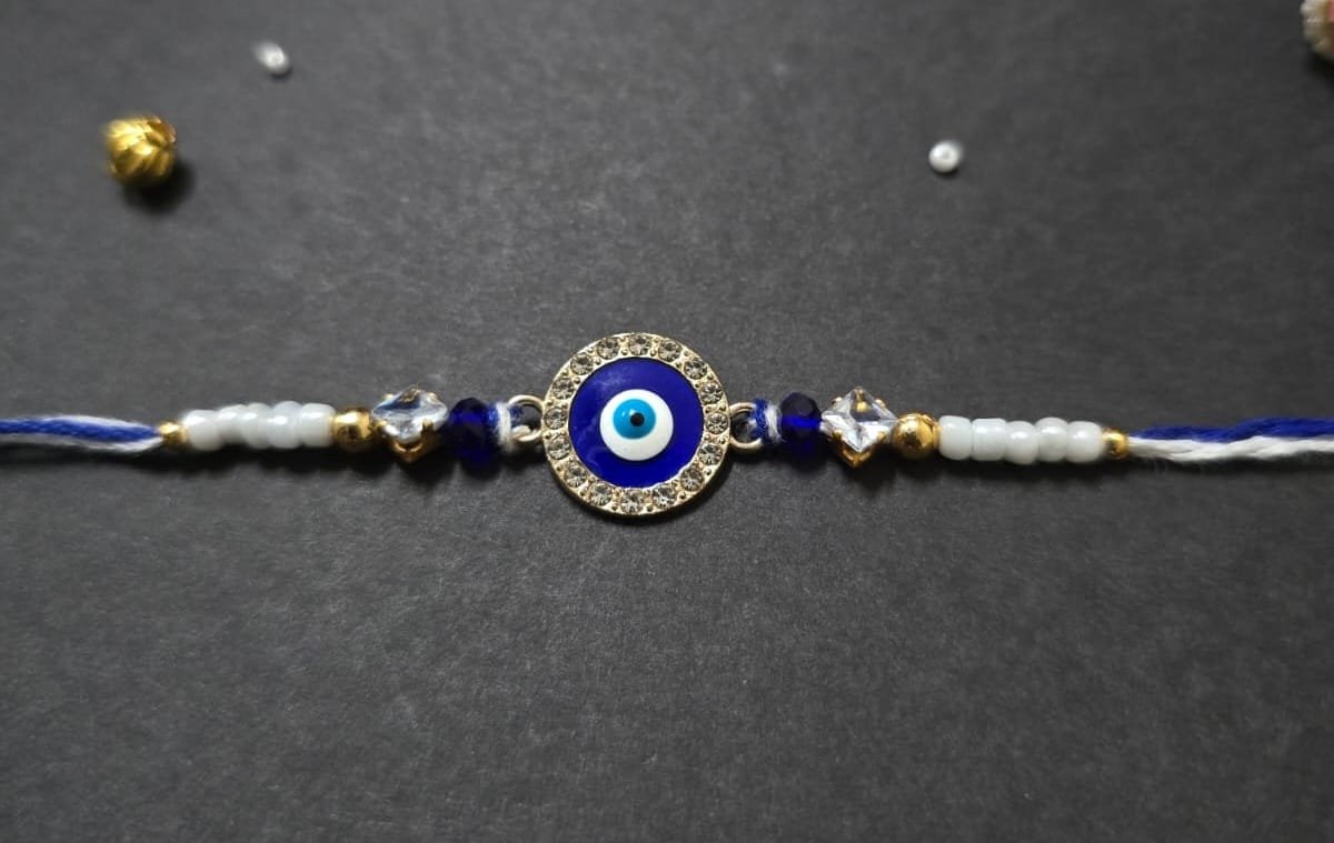 AD Evil Eye Protection Rakhi
