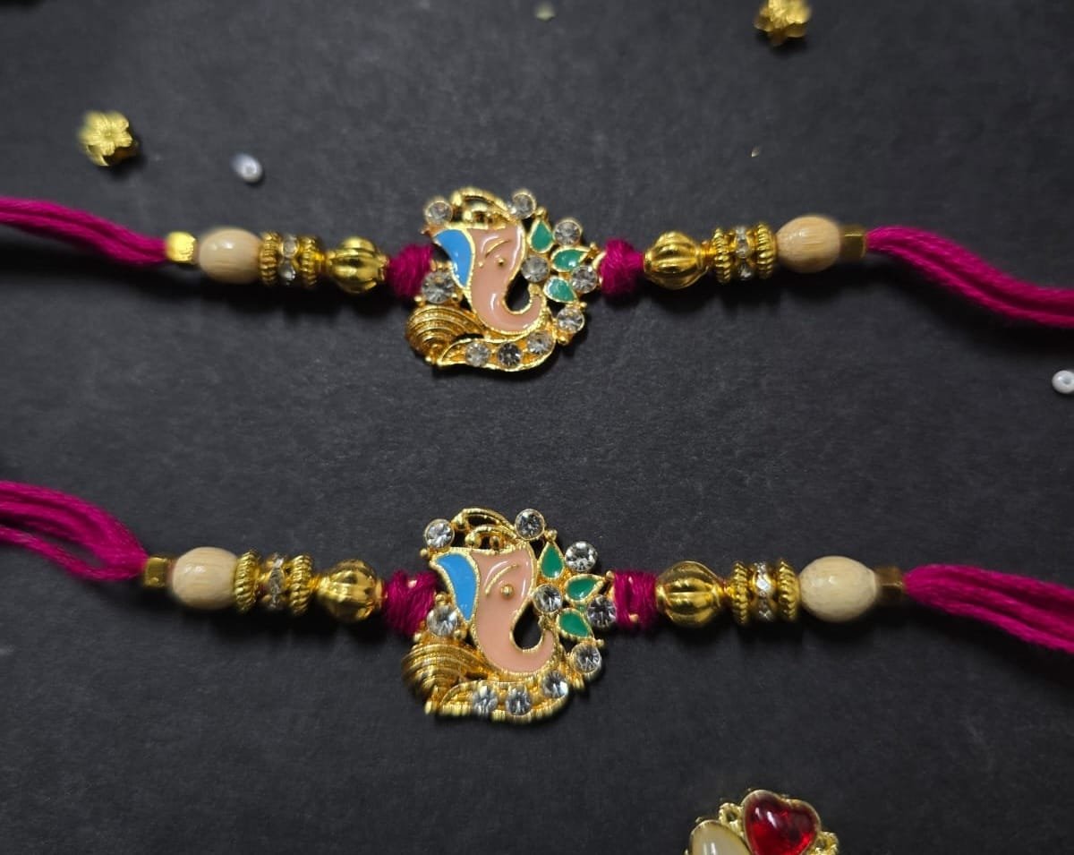 Ganpati Blessing Rakhi