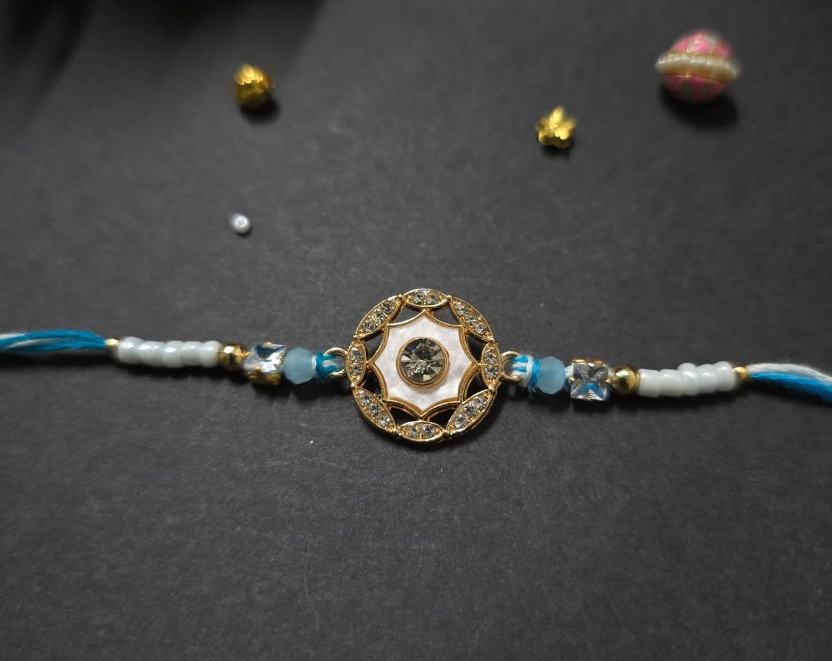 Crystal Halo Rakhi