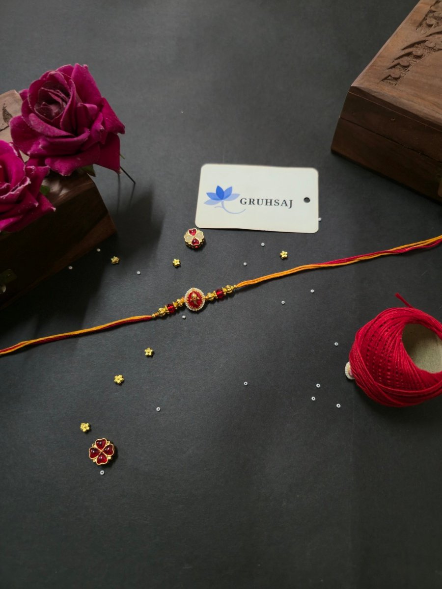 Ganesh Kundan Rakhi